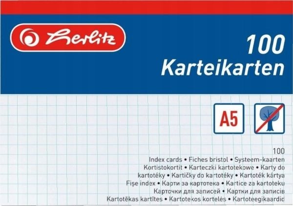 Herlitz 10621290, Vit, 100 styck