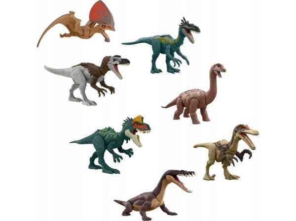 Jurassic World DANGER PACK -lajitelma, 4 vuosi/vuosia, Valikoidut värit, Muovi