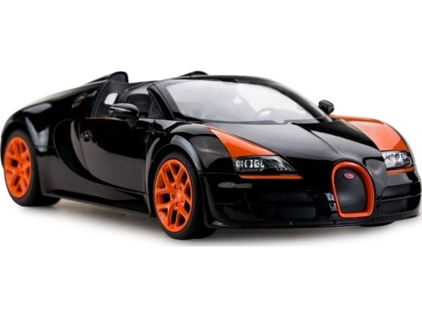 Rastar Bugatti Grand Sport Vitesse, Sport car, Elektrisk motor, 1:14, Ferdig-å-Løpe (RTR) Ready-to-Run, Svart, Blå