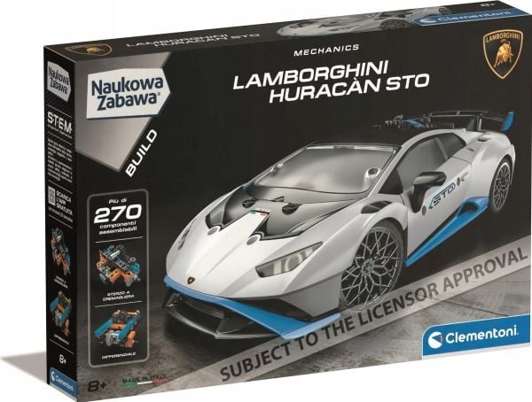 Clementoni vitenskapelig moro: mekanikk-laboratorium Lamborghini Huracan STO 50917
