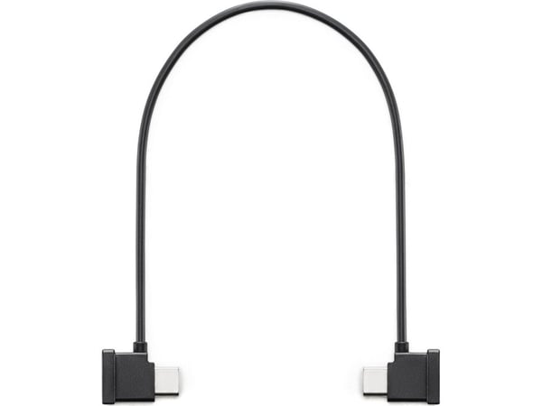 DJI - USB-kabel - 24 pin USB-C (hann) vinklet til 24 pin USB-C (hann) vinklet - 22 cm