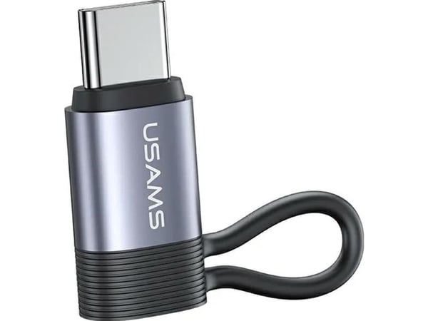 USAMS-adapter US-SJ677 Lightning till USB-C 30W
