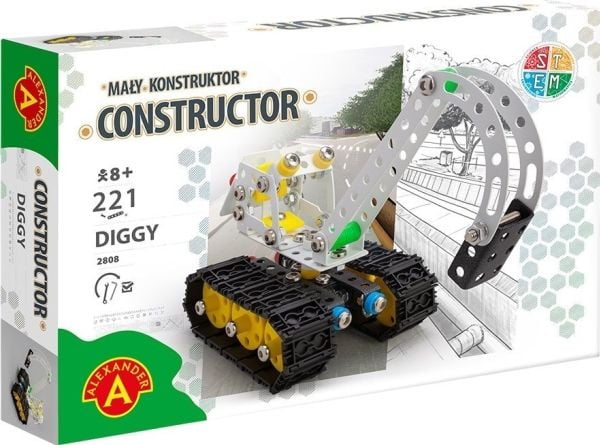 Metallinen rakennussarja - Diggy