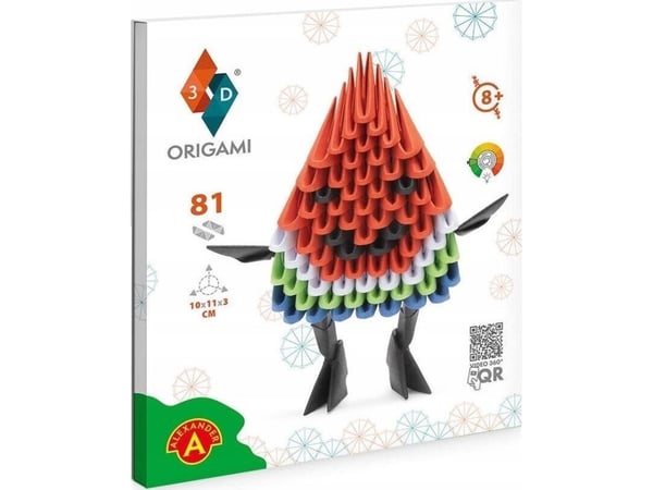 Alexander Origami 3D Vattenmelon / Arbuz 28256