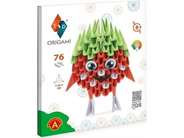 Alexander Origami 3D jordgubb 28270