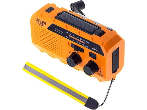 Adler aurinkoradio käsikahvalla