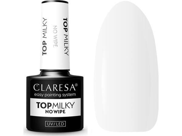CLARESA_Top MIlky No Wipe kovettuva top hybridilakalle 5g