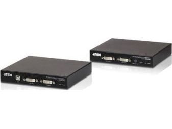 ATEN Dual View HDBaseT DVI/USB/AUDIO KVM Extender CE624 (CE624-AT-G) 100m