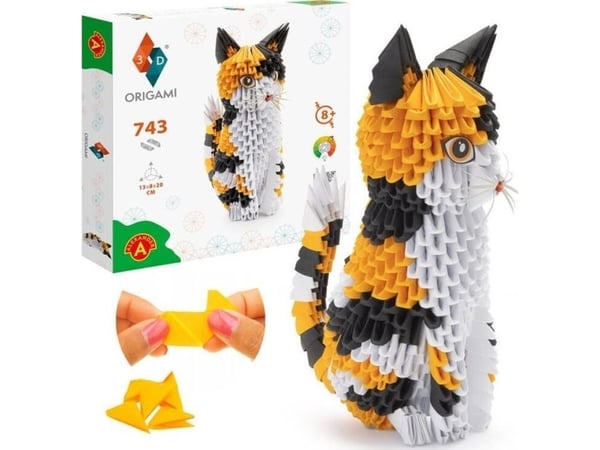 Alexander 3D Kreativ Origami Katt 2832