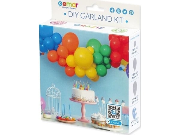 GoDan ballongirlander DIY pose 65 ballonger + bånd