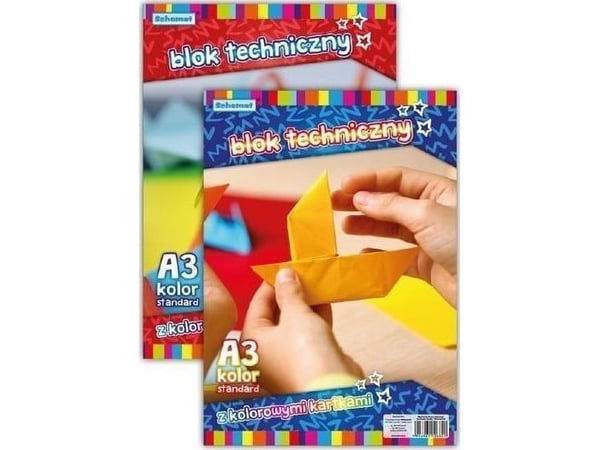SCHEMAT blokk A3/10K 160 g farger (10 stk) |