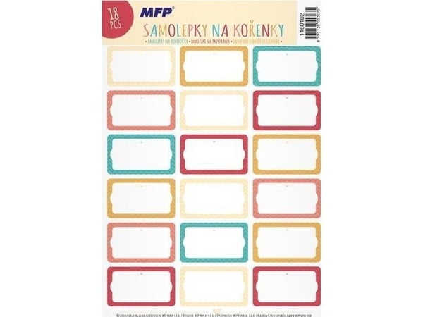 MFP papirklistremerker til krydder 15,4x22,5 cm 1160102