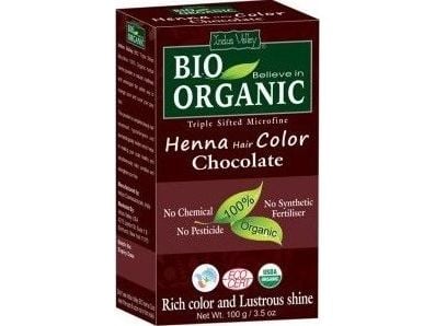Indus Valley bio-henna for hår sjokolade 100 g