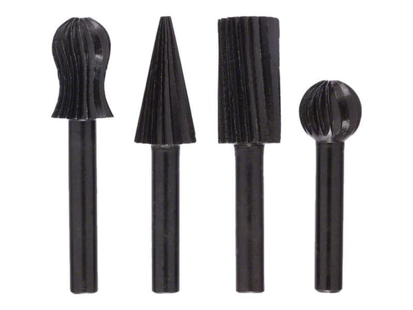 Bosch - Fresekutter - for tre, ikke-jernholdig metall, iron - 4 deler - 13 mm - cylindrical