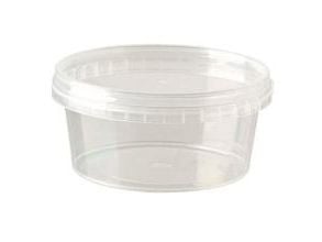 Plastbæger 180 ml Ø92 mm Rund PP Klar 10 ps x 20 stk/krt,10 ps x 20 stk/krt