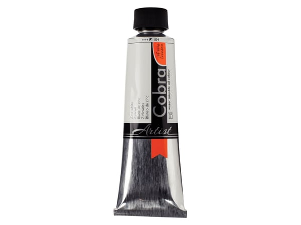 Cobra Artist vannblandbar oljemaling tube Zinc White 104