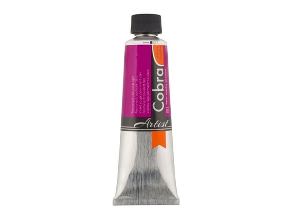 Cobra Artist vannblandbar oljemaling tube Permanent Red Violet Light 577
