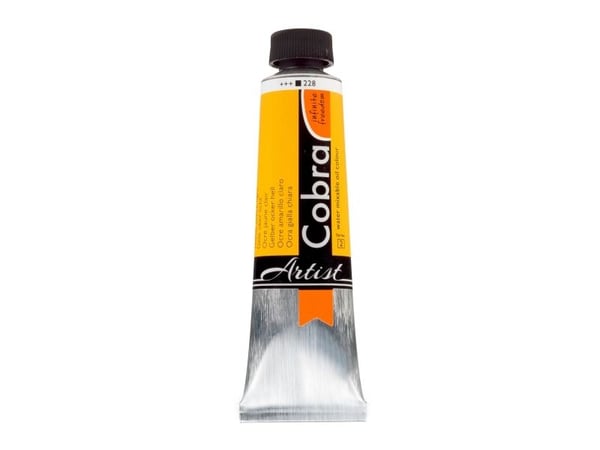 Cobra Artist vannblandbar oljemaling tube Gul Oker Light 228