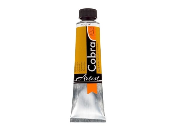 Cobra Artist Water-Mixable Oil Colour Tube Aureoline 242