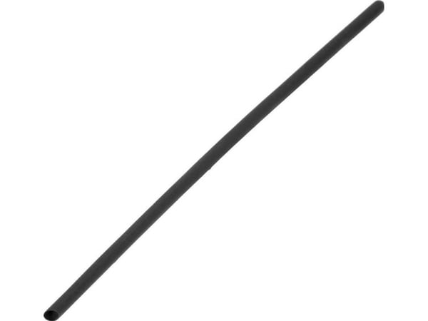 Orno lämpökutistemuhvi fi2.5mm 1m, läpipainopakkaus, musta