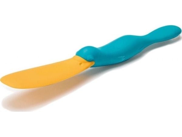Ototo Design OT887, Flaskeskrape, Blå, Gult, Plast, Silikon, Plast, Blå, 33,5 mm