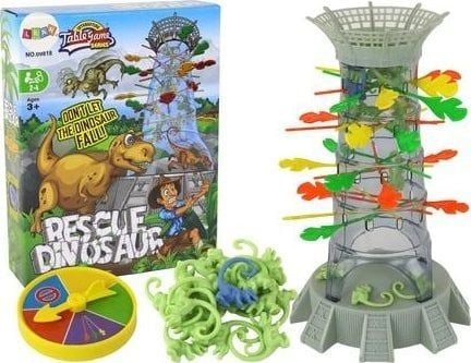 LeanToys perhe arcade peli Falling dinosaurukset torni tikkuja
