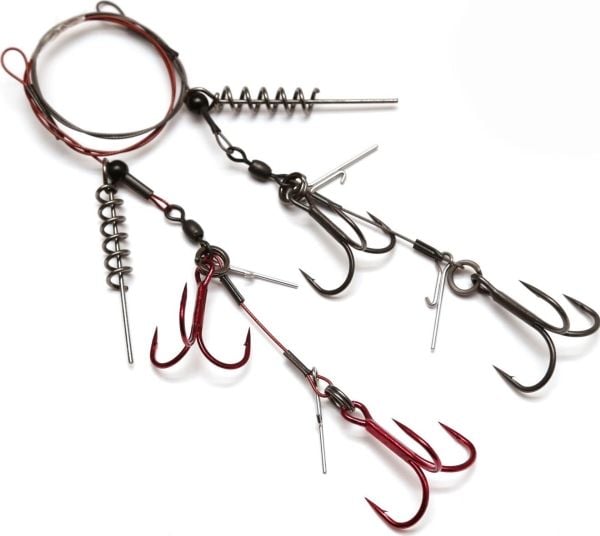 Savage Gear Release Rig L 45 cm 31 kg #1+#2/0 2 stk (57459)