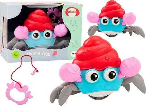 LeanToys Ryömivä rapu Ruuvikiinnitteinen värikäs rapu Kävely interaktiivinen LeanToys Ryömivä rapu Ruuvikiinnitteinen värikäs rapu Kävely interaktiivinen