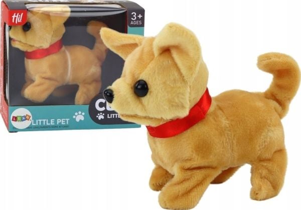 LeanToys Plush Interaktiivinen lemmikkikoira kävelee haukkuu Beige LeanToys Plush Interaktiivinen lemmikkikoira kävelee haukkuu Beige