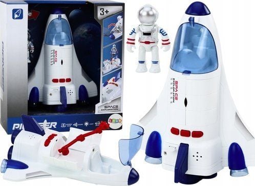 LeanToys Spaceship Drive Lights Lyder Cosmonaut White