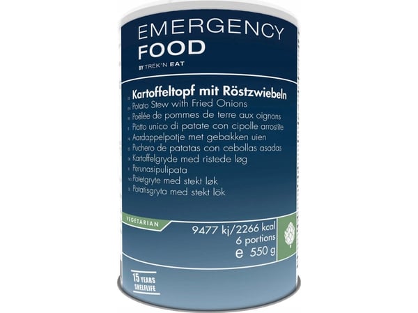 Trek N Eat EMERGENCY LINE potetgryte med stekt løk 550 g