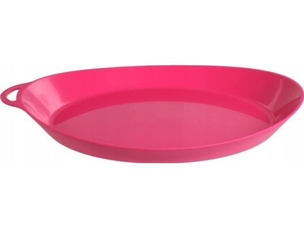 Lifeventure Ellipse-tallerken, rosa