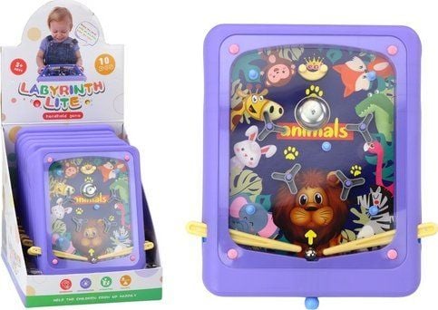LeanToys Arcade Game Flipper Animals Board Lilla