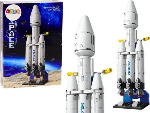 LeanToys romskip byggesett Kosmos plattform 69 deler