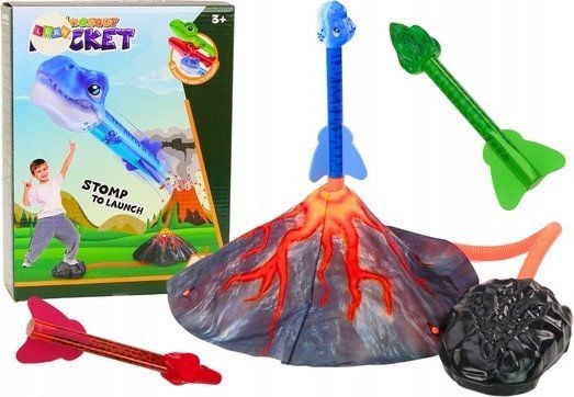LeanToys leksakssats raketgevär: dinosaurer vulkan (justerbar) LeanToys leksakssats raketgevär: dinosaurer vulkan (justerbar)