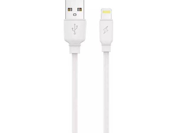 USB-kabel nemo USB-A til Lightning 1 m hvit (6974929202248)