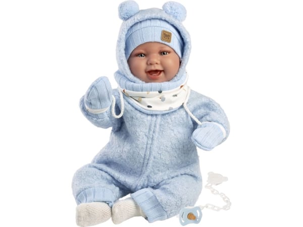 Llorens 84479 smilende babysnukke 44 cm