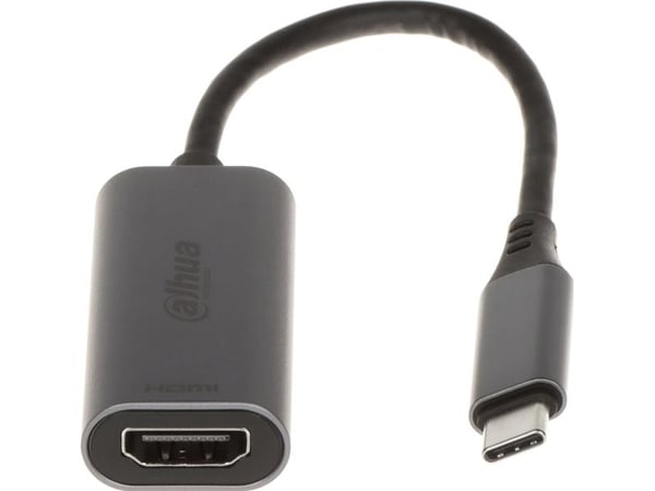 Dahua Technology TC31H, USB Type-C, HDMI Type A (Standard), Hankjønn, Hankjønn, Rett, Rett