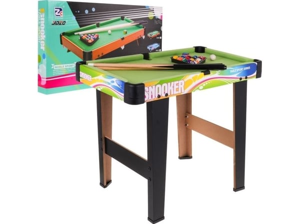TRITON bordspill/biljardbord for barn 8+ MDF-plate + 16 baller + 2 køer + tilbehør