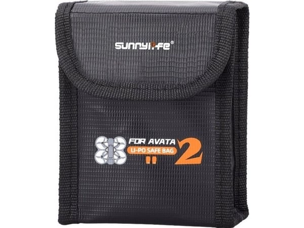 SunnyLife Kotelo Kotelo 2x akulle Dji Avata 2 Drone Fireproof / At2-dc782-2:lle