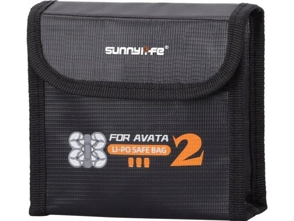 SunnyLife Kotelo Kotelo 3x akulle Dji Avata 2 Drone Fireproof / At2-dc783-3:lle