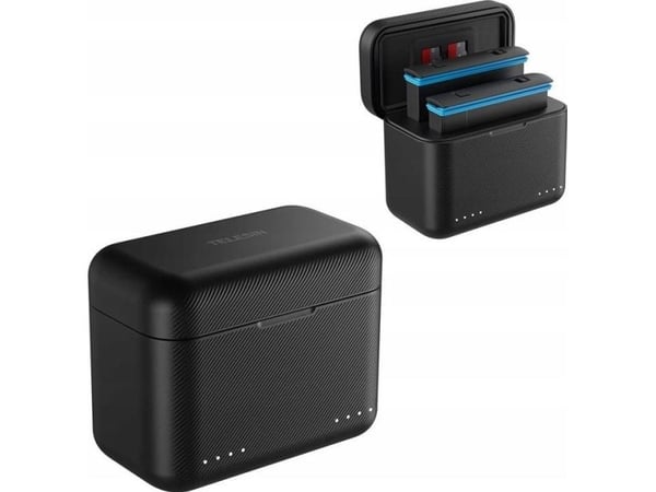 Telesin Kameralader Usb Lader For 2x Oppladbart Batteri For Insta360 X4 / Insta 360 X 4 Telesin / S0-bcg-07-tis Telesin Kameralader Usb Lader For 2x Oppladbart Batteri For Insta360 X4 / Insta 360 X 4 Telesin / S0-bcg-07-tis