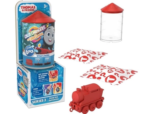 Mattel FP Thomas ColorReveal lokomotiv + vogner HNP80 /2