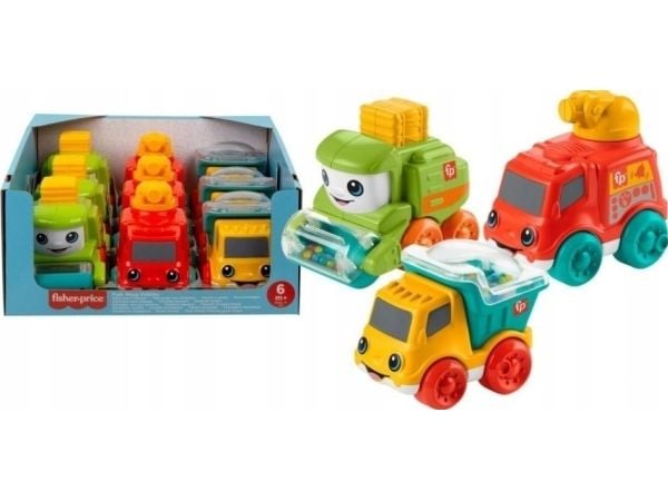 Mattel FP Kjøretøy med kuler mix HRP27 WB9