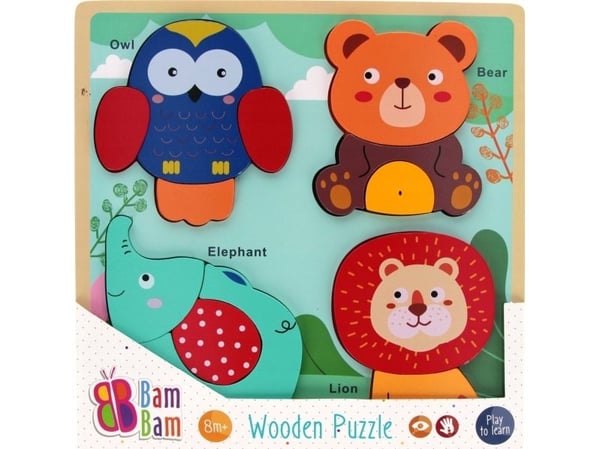 BamBam BAM BAM UKLADANKA DREW SAFARI 30X30X2 FOL 35
