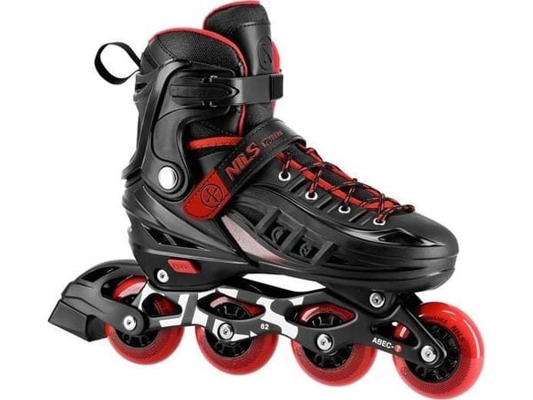 Nils Extreme NA18811A INLINE SKATES CYPHER RED STØRRELSE M (34-38) NILS EXTREME