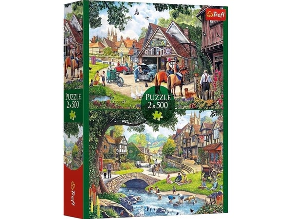 Trefl 37494, 500 styck, Stad