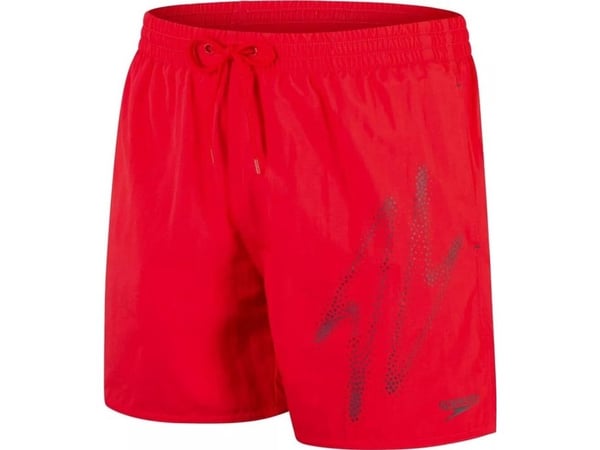 Speedo Herreshorts Speedo HYPERBOOM PLMT 16" WSHT AM matet rød/oksidgrå størrelse XXL