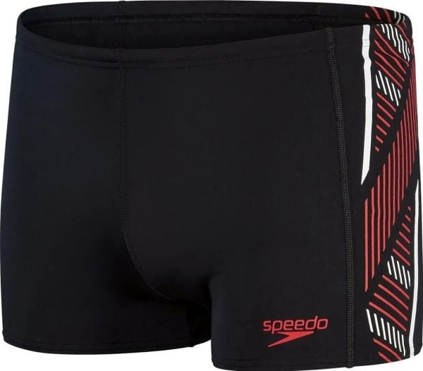 Speedo badebukse for menn Speedo Tech Pnl Asht Am svart/matet rød/hvit str 32 Speedo badebukse for menn Speedo Tech Pnl Asht Am svart/matet rød/hvit str 32