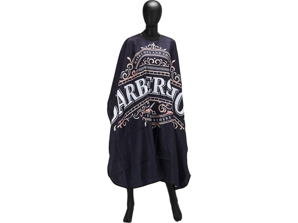 Activeshop Frisørkappe med gummikrage J-456